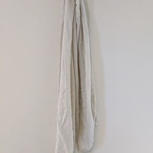 Cream white scarf wrap